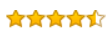 4 1/4 Star Rating on Amazon