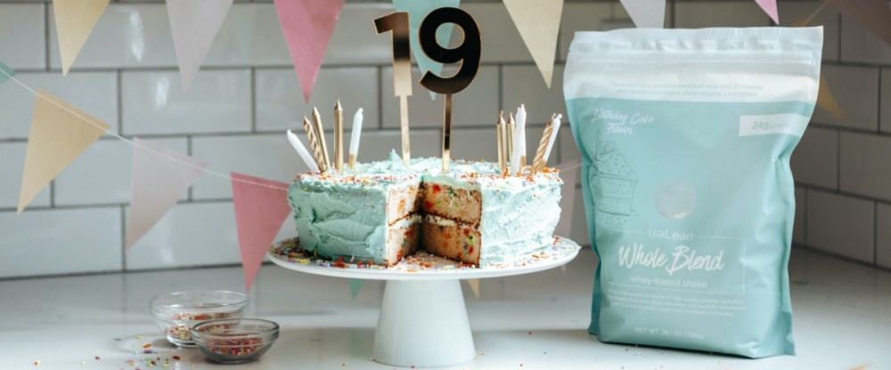 IsaLean Whole Blend Birthday Cake Shake